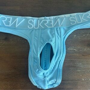 Thong - Men's Light Blue Underwear